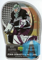 2006-07 McDonalds UD Hot Gloves #HG6 Jean-Sebastien Giguere Die Cut